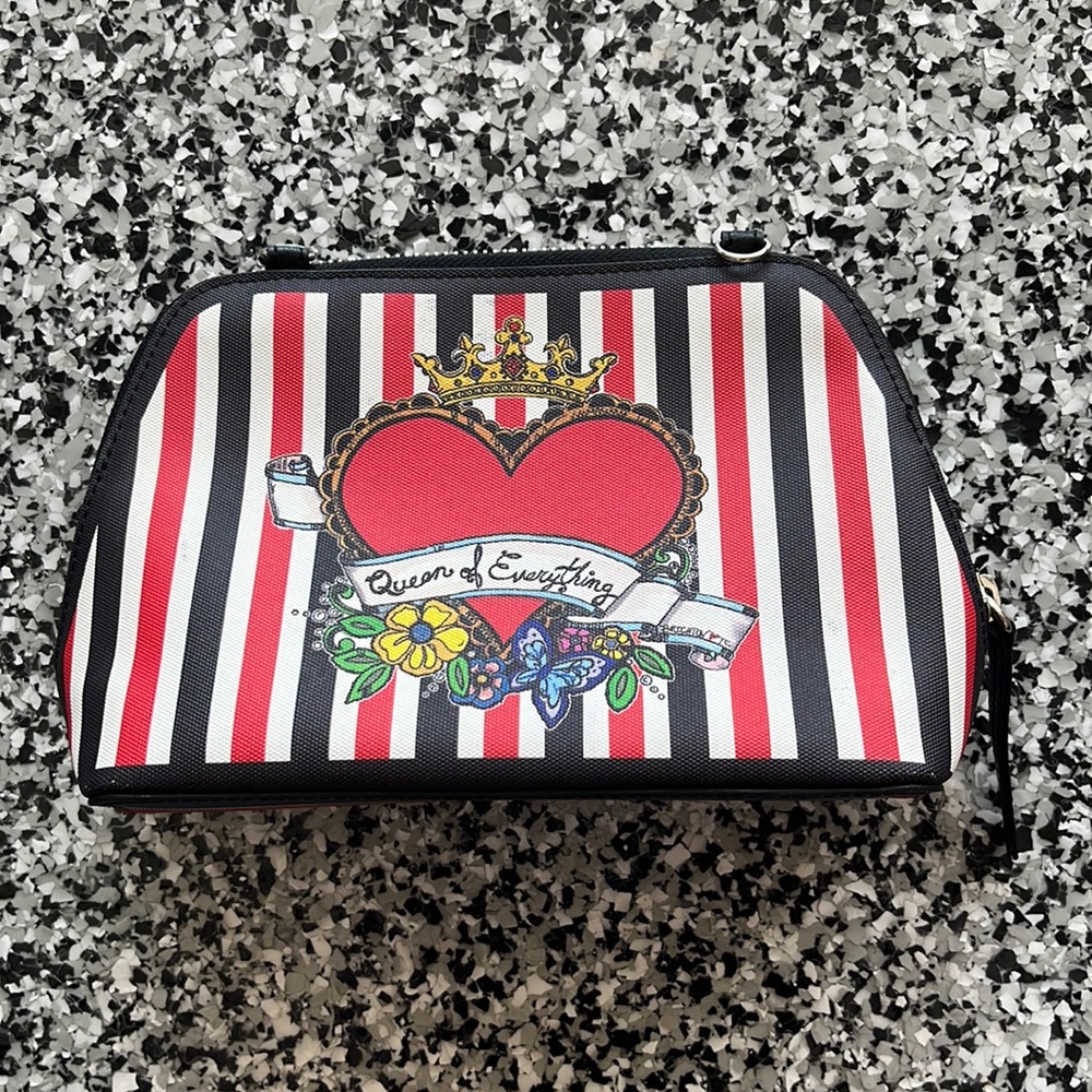 Brighton Makeup Bag with Plastic Liner Inside